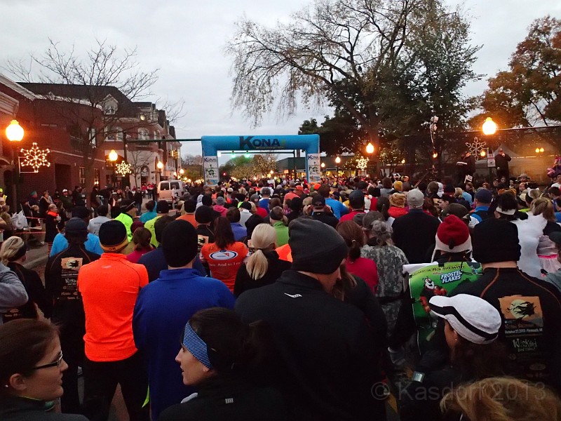 2013 Wicked 10K 120.JPG - Some great costumes, some... a box of Frosted Flakes? Not sure how that is "Halloweenie".